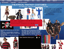 Tablet Screenshot of fantasycostumesflorida.com
